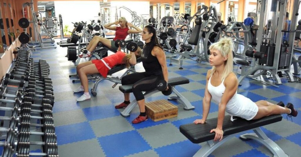 Gym Photo Caption